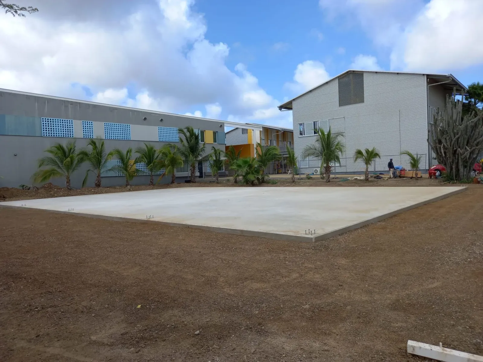 Betonvloer voor Scholen Gemeenschap Bonaire, foto 4