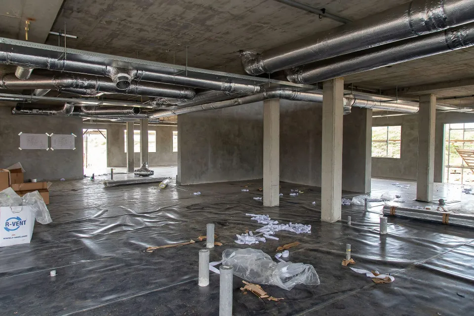 Goede vorderingen bij de bouw van het WEB hoofdkantoor, foto 3