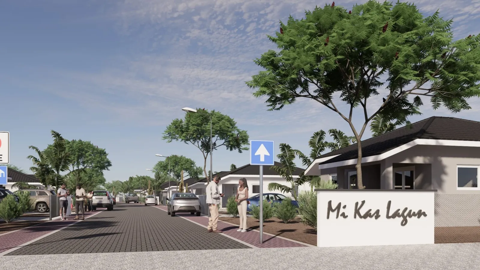 Mi Kas Lagun, een BONNED ontwikkelingsproject met 39 woningen