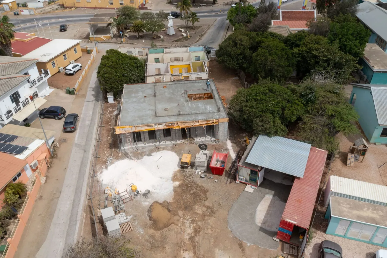 Start bouwproject Stichting Birgen Maria Onderwijs op Bonaire