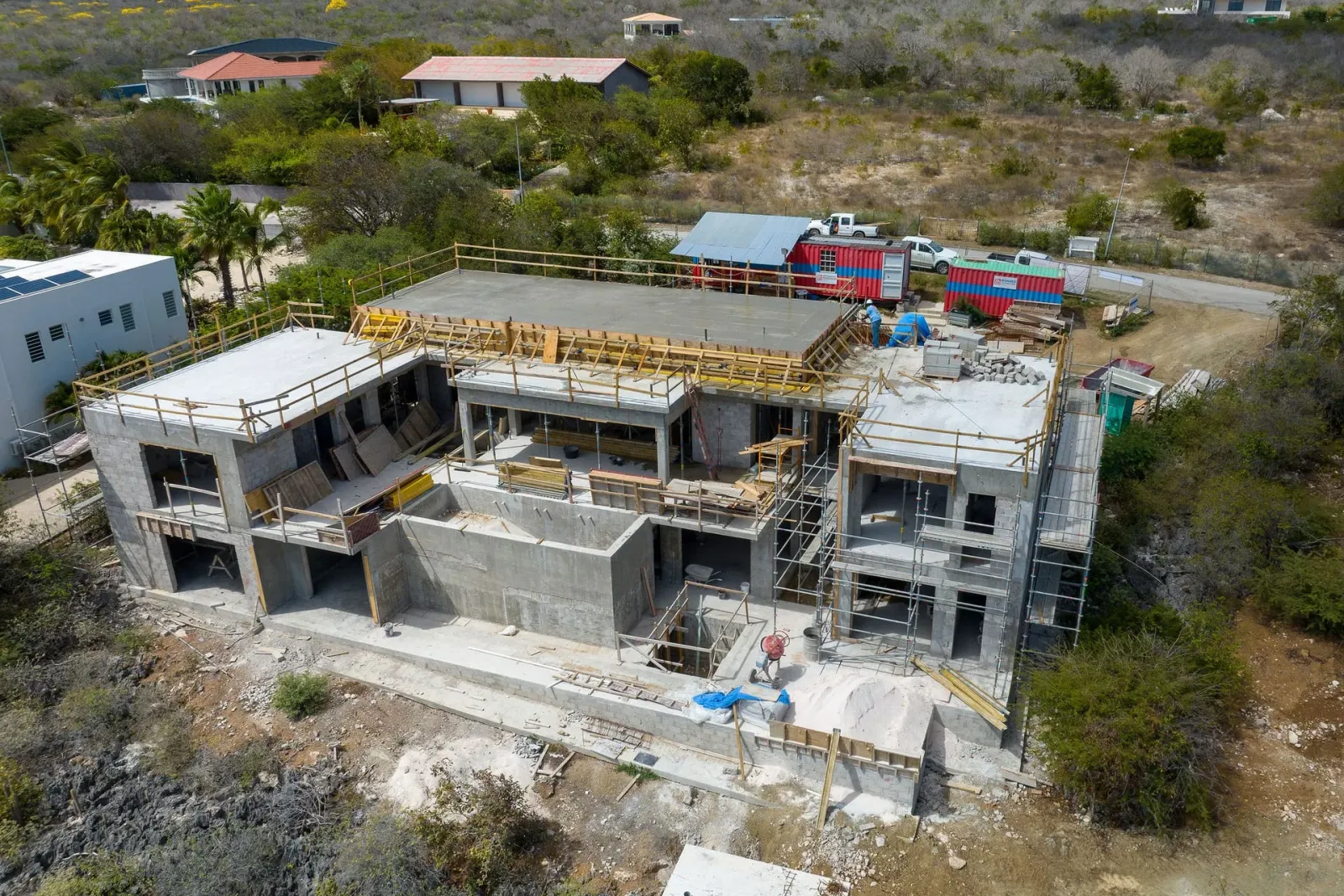 Voortgang woningbouwproject Sabadeco, foto 3
