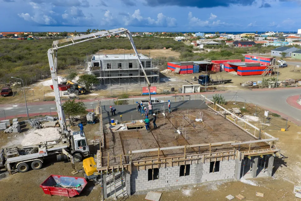 Voortgang bouw FCB 48 Appartementen op Hato, foto 3