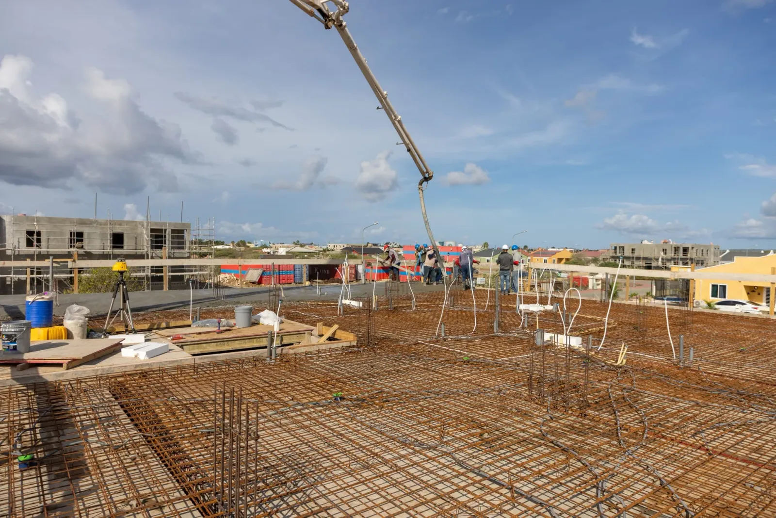 Voortgang bouw FCB 48 Appartementen op Hato, foto 5