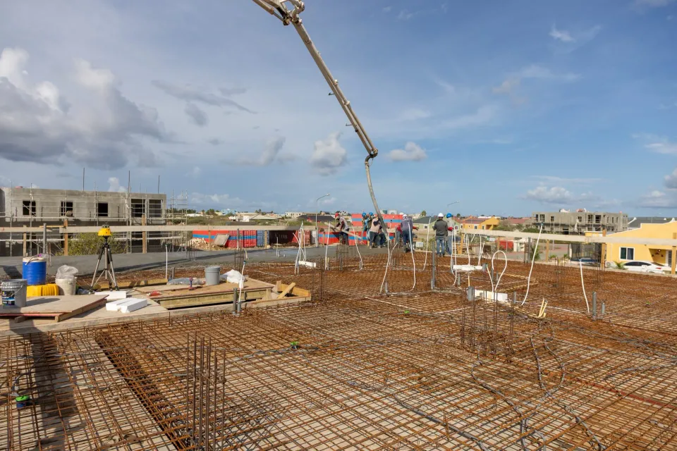 Voortgang bouw FCB 48 Appartementen op Hato, foto 5