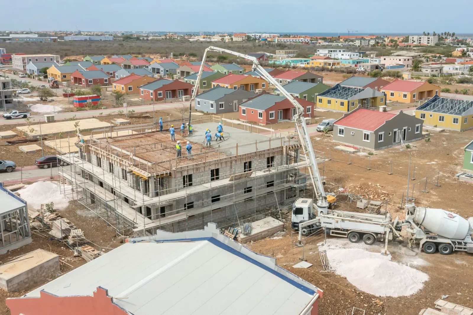 Laatste dakstort markeert belangrijke mijlpaal voor FCB appartementenproject